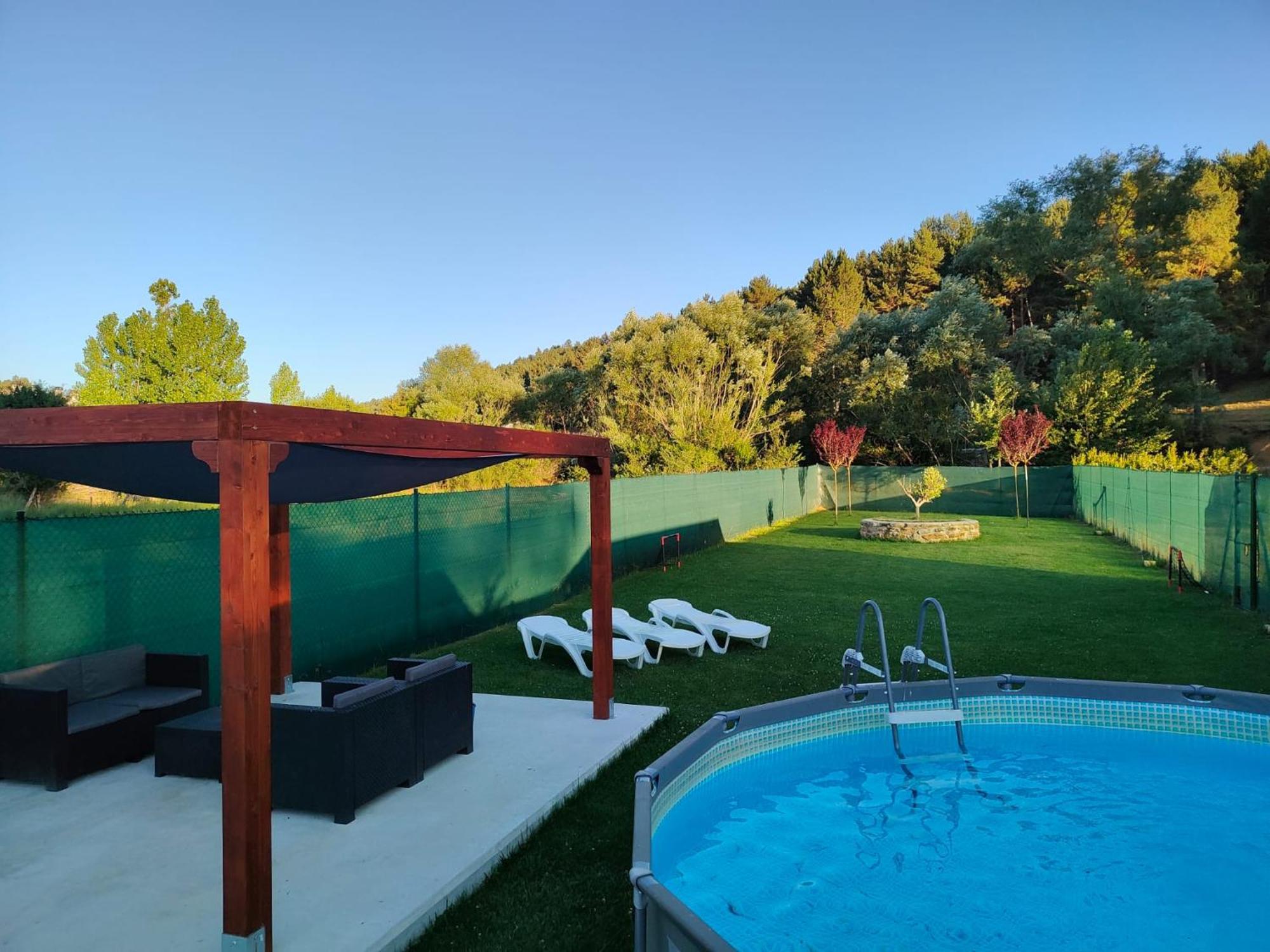 Casa Rural La Puerta Del Rio Lobos San Leonardo de Yagüe Kültér fotó