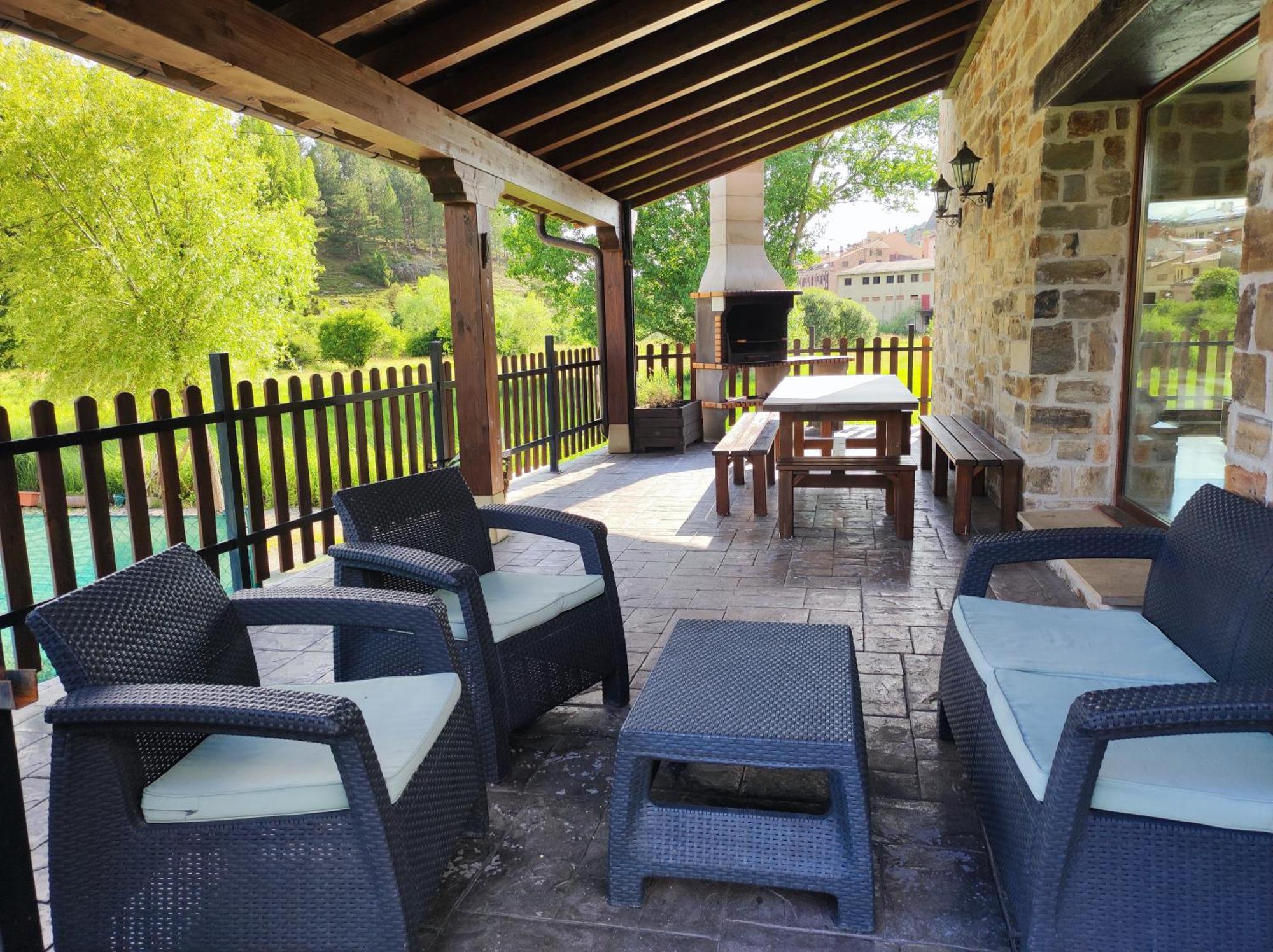 Casa Rural La Puerta Del Rio Lobos San Leonardo de Yagüe Kültér fotó