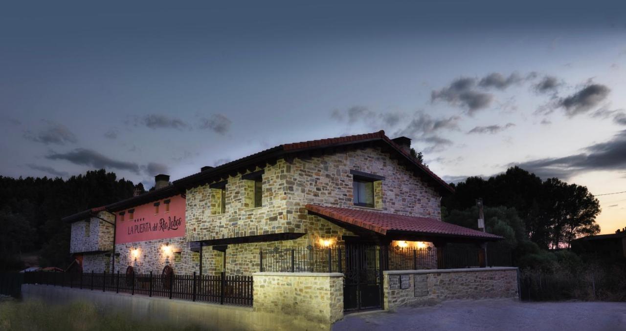 Casa Rural La Puerta Del Rio Lobos San Leonardo de Yagüe Kültér fotó