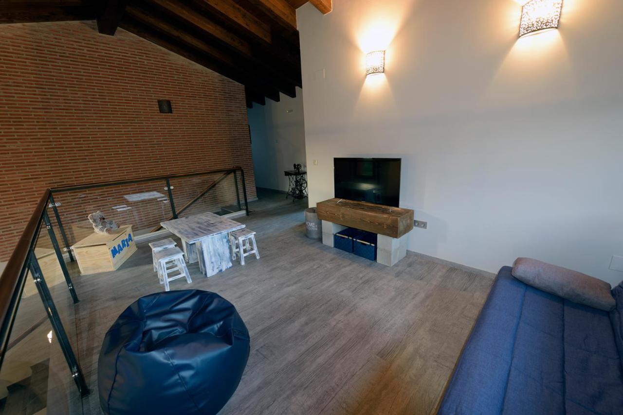 Casa Rural La Puerta Del Rio Lobos San Leonardo de Yagüe Kültér fotó