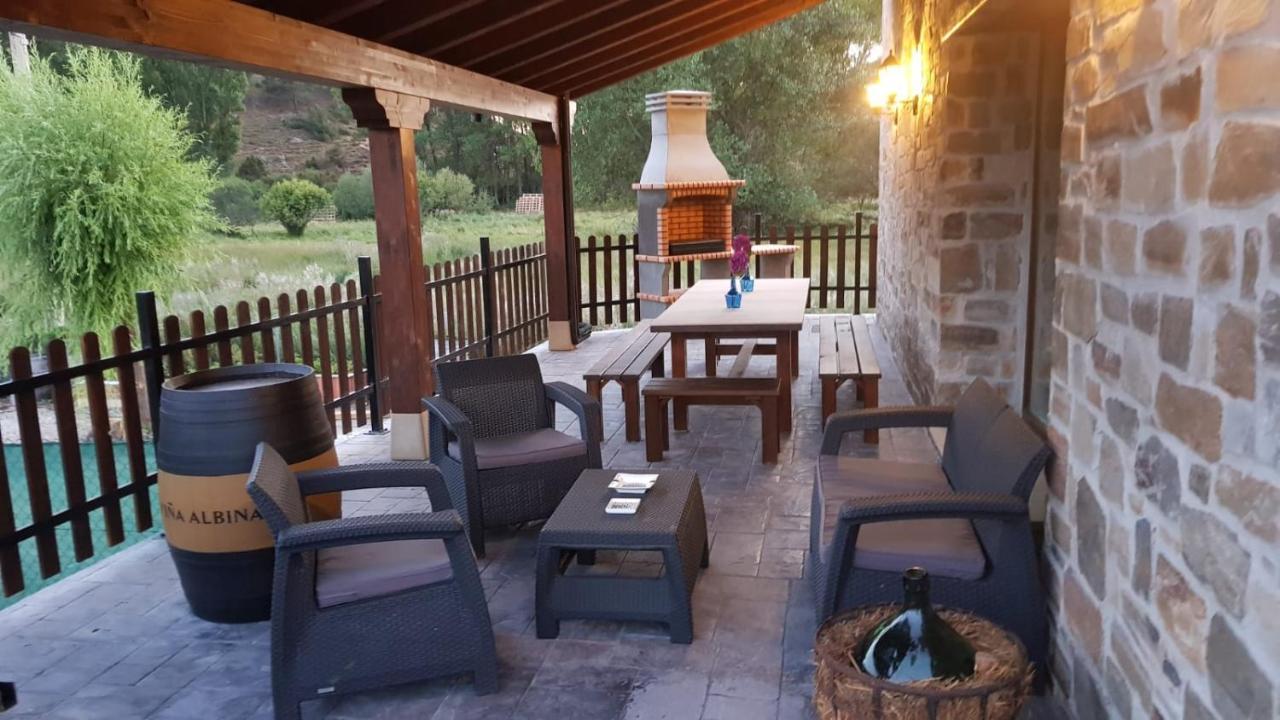 Casa Rural La Puerta Del Rio Lobos San Leonardo de Yagüe Kültér fotó