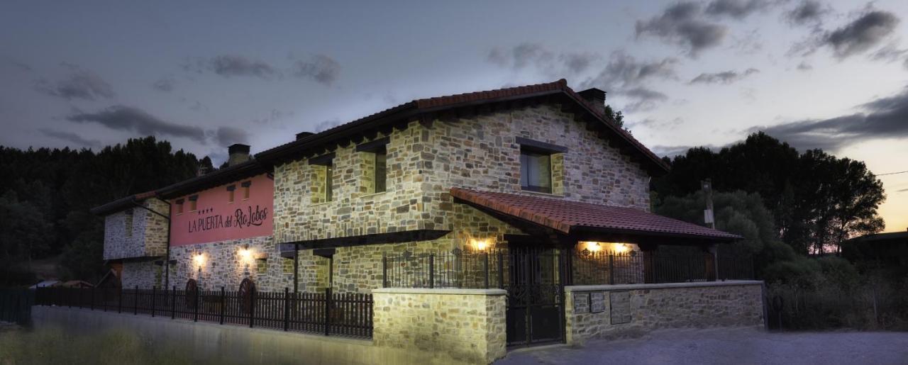 Casa Rural La Puerta Del Rio Lobos San Leonardo de Yagüe Kültér fotó