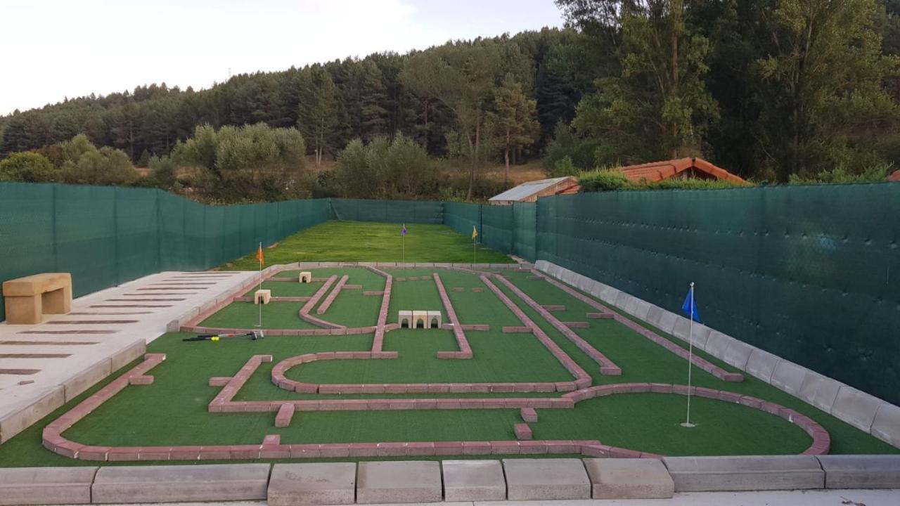 Casa Rural La Puerta Del Rio Lobos San Leonardo de Yagüe Kültér fotó